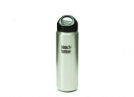 KLEAN KANTEEN WIDE-MOUTH 800ML BRUSHED STAINLESS - WITH LOOP CAP - K27WSSL-BS